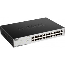 D-Link GO-SW-24G Não-gerido L2 Gigabit Ethernet (10 100 1000) 1U Preto