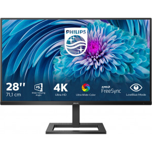 Philips 288E2A 00 monitor de ecrã 71,1 cm (28") 3840 x 2160 pixels 4K Ultra HD LED Preto