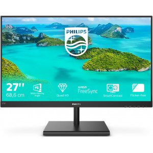 Philips E Line 275E1S 00 LED display 68,6 cm (27") 2560 x 1440 pixels Quad HD Preto