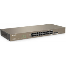 Tenda TEG1024F switch de rede Não-gerido L2 Gigabit Ethernet (10 100 1000) 1U Cinzento