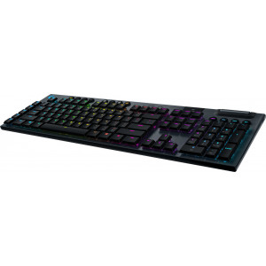Logitech G G915 LIGHTSPEED Wireless RGB Mechanical Gaming Keyboard – GL Clicky teclado RF Wireless + Bluetooth Inglês Carbono