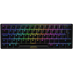 Sharkoon SGK50 S4 teclado USB QWERTY Português Preto