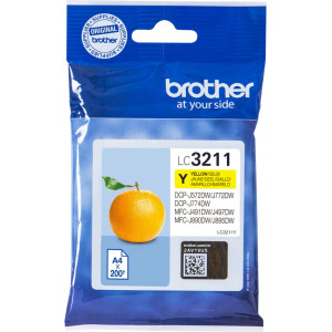 Brother LC3211Y tinteiro 1 unidade(s) Original Amarelo