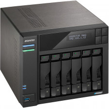 Asustor LOCKERSTOR 6 NAS PC Ethernet LAN Preto N5105