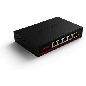 Asustor ASW205T switch de rede Não-gerido 2.5G Ethernet (100 1000 2500)