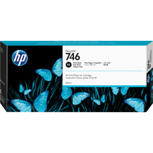 HP Tinteiro DesignJet 746 Preto Fotográfico (300 ml)