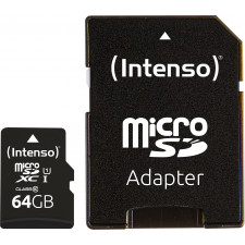 Intenso 3424490 cartão de memória 64 GB MicroSD UHS-I Classe 10