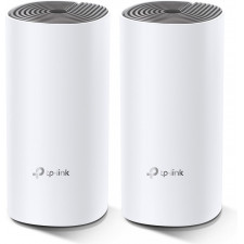 TP-Link Deco E4 (2-pack) Dual-band (2,4 GHz   5 GHz) Wi-Fi 5 (802.11ac) Branco, Cinzento Interno