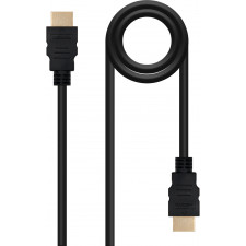 Nanocable 10.15.1701 cabo HDMI 1,5 m HDMI Type A (Standard) Preto