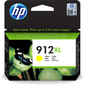 HP Tinteiro Original 912XL Amarelo de elevado rendimento
