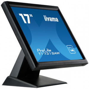 iiyama ProLite T1731SAW-B5 monitor de ecrã 43,2 cm (17") 1280 x 1024 pixels LED Ecrã táctil Preto