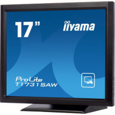 iiyama ProLite T1731SAW-B5 monitor de ecrã 43,2 cm (17") 1280 x 1024 pixels LED Ecrã táctil Preto