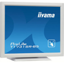iiyama ProLite T1731SR-W5 monitor de ecrã 43,2 cm (17") 1280 x 1024 pixels TN Ecrã táctil Branco