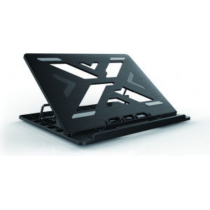 Conceptronic ERGO Laptop Cooling Stand Suporte para computador portátil Preto 39,6 cm (15.6")