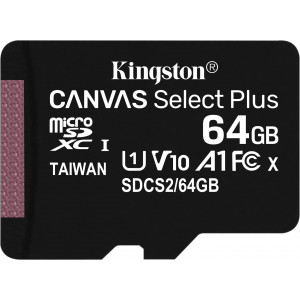 Kingston Technology Canvas Select Plus 64 GB SDXC UHS-I Classe 10