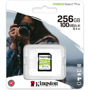 Kingston Technology Canvas Select Plus 256 GB SDXC UHS-I Classe 10
