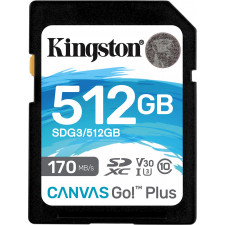 Kingston Technology Canvas Go! Plus 512 GB SD UHS-I Classe 10