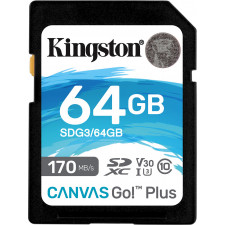 Kingston Technology Canvas Go! Plus 64 GB SD UHS-I Classe 10
