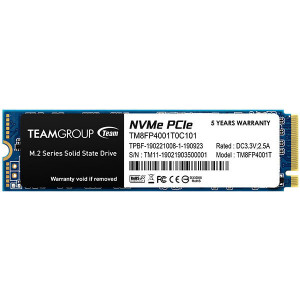 Team Group TM8FP4001T0C101 disco SSD M.2 1000 GB PCI Express 3.0 NVMe