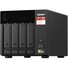 QNAP TS-473A NAS Tower Ethernet LAN Preto V1500B