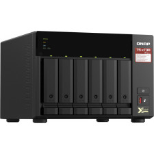 QNAP TS-673A NAS Tower Ethernet LAN Preto V1500B