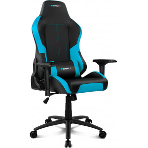 DRIFT DR250 Cadeira de jogos para PC Assento estofado e alcochoado Preto, Azul