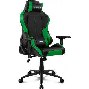DRIFT DR250 Cadeira de jogos para PC Assento estofado e alcochoado Preto, Verde