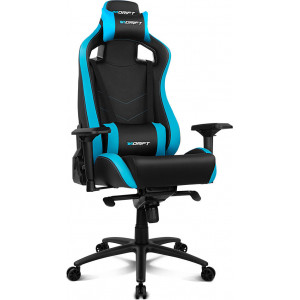 DRIFT DR500 Cadeira de jogos para PC Assento estofado e alcochoado Preto, Azul
