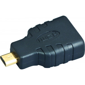 Gembird HDMI(F)-microHDMI(M) Preto