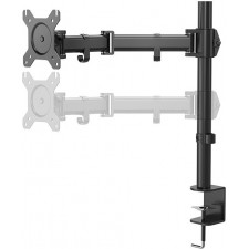 NOX NXLITESNGLSTAND montagem e suporte para monitores 68,6 cm (27") Clamp Preto