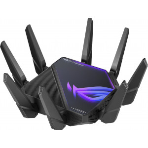 ASUS ROG Rapture GT-AXE16000 router sem fios 10 Gigabit Ethernet Tri-band (2.4 GHz   5 GHz   6 GHz) Preto