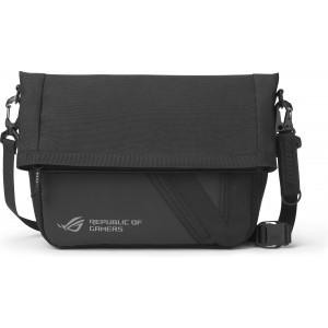 ASUS BC2000 ROG Archer Messenger 14 mala para portáteis 33,8 cm (13.3") Bolsa tipo pasta Preto