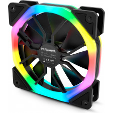 NOX D-Fan Caixa de computador Ventoinha 12 cm Preto