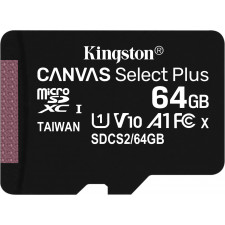 Kingston Technology Canvas Select Plus 64 GB MicroSDXC UHS-I Classe 10