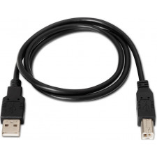AISENS A101-0006 cabo USB 1,8 m USB 2.0 USB A USB B Preto
