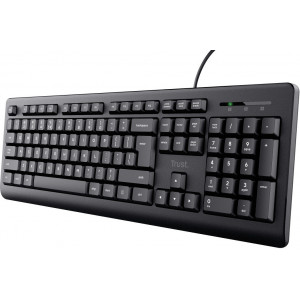 Trust 24905 teclado USB Português Preto