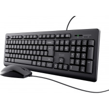 Trust 24906 teclado Rato incluído USB Português Preto