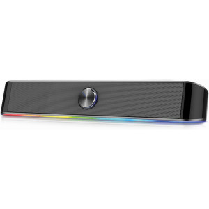 Ewent EW3525 coluna soundbar Preto 2.0 canais 6 W