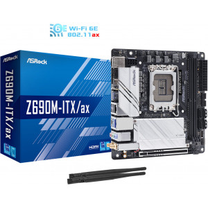 Asrock Z690M-ITX ax Intel Z690 LGA 1700 mini ITX