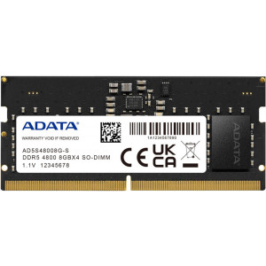 ADATA AD5S48008G-S módulo de memória 8 GB 1 x 8 GB DDR5 4800 MHz ECC