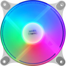 Mars Gaming MFDUOW Sistema de Arrefecimento de Computador Caixa de computador Ventoinha 12 cm Branco