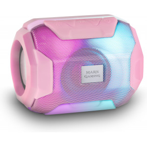 Mars Gaming MSBAXP coluna portátil Coluna portátil estéreo Rosa 10 W