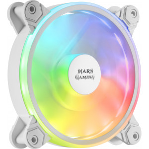 Mars Gaming MFX Caixa de computador Cooler 12 cm Branco