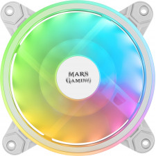 Mars Gaming MFX Caixa de computador Cooler 12 cm Branco