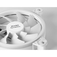 Mars Gaming MFX Caixa de computador Cooler 12 cm Branco