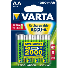 Varta Ready2Use HR06 1350 mAh Bateria recarregável AA Hidreto metálico de níquel