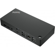 Lenovo 40AY0090EU base & duplicador de portas Com fios USB 3.2 Gen 1 (3.1 Gen 1) Type-C Preto