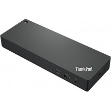 Lenovo 40B00300EU base & duplicador de portas Com fios Thunderbolt 4 Preto, Vermelho