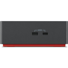 Lenovo 40B00300EU base & duplicador de portas Com fios Thunderbolt 4 Preto, Vermelho