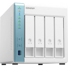 QNAP TS-431K servidor NAS e de armazenamento Tower Ethernet LAN Branco Alpine AL-214